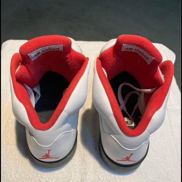Size 12 jordan 11 & size 13 jordan 5 both good - Picture 8 of 9